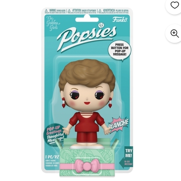 Funko Popsies The Golden Girls Blanche pop up message, NWP - Picture 1 of 4